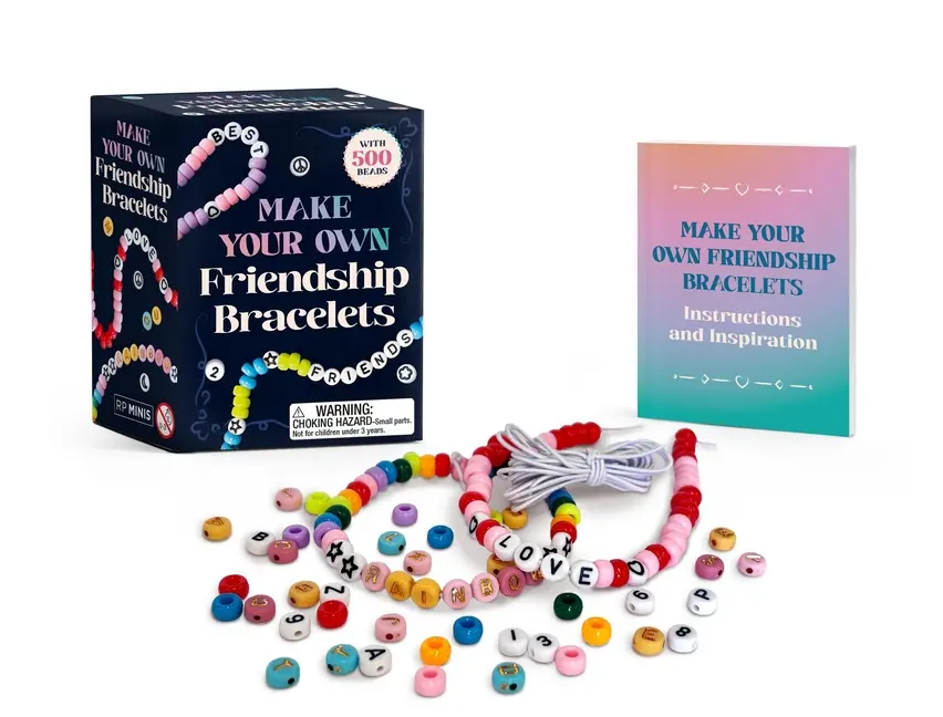 Make Your Own Friendship Bracelets: With 500 Beads by Michelle Morgan (Paperback)