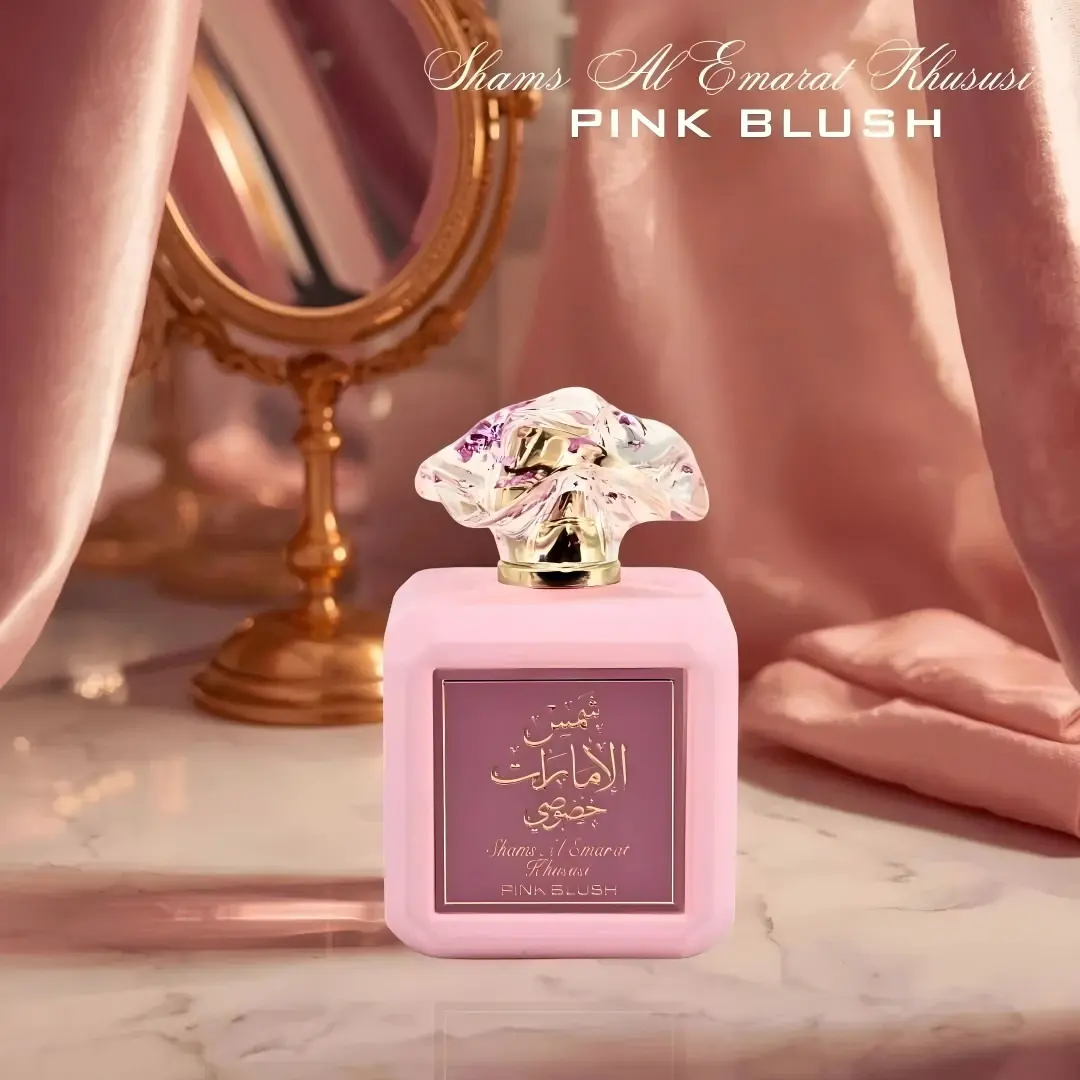 Pink Blush Perfume | Strawberry Cotton Candy Gourmand Fragrance for Women - 100ml