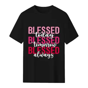 Blessed Tomorrow Blessed Always Tee – Unisex Casual Crew Neck Short Sleeve