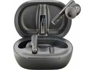 Poly Voyager Free 60+ UC M Carbon Black Earbuds +BT700 USB-C Adapter +Touchscreen Charge Case (7Y8H0AA)