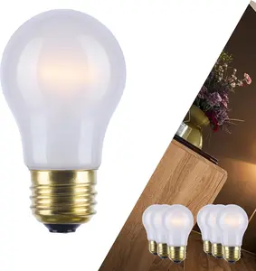 Satco S4881-40 Watt A15 Small Shatter-Proof Appliance Incandescent Light Bulbs -130 Volts - E26 Base - Frosted Finish, 2700K - for Fridge, Range Hood, Sewing Machine and Freezers (6 Pack)