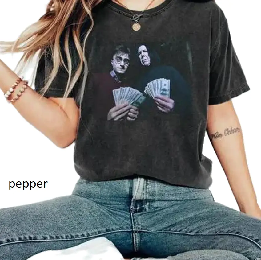 Funny Harry and Snape Shirt, Snape T-Shirt, Funny Meme Shirt, Movie Lovers Shir, Graphic Tee, Cotton Shirt, Crew Neck Shirt, Gift for Him, Gift for Her, Menswear Top, Womenswear Top