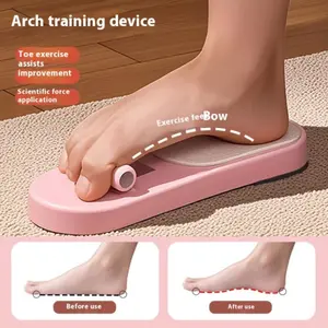 Ankle Strength Trainer, Arch & Plantar Fascia Stretcher, Toe Flexibility Training Stretch Board with Anti-Slip Heel Lift & Plantar Fasciitis Relief Function, Durable Foot Care Device for Flat Feet, Fallen Arches, Home Fitness, Running