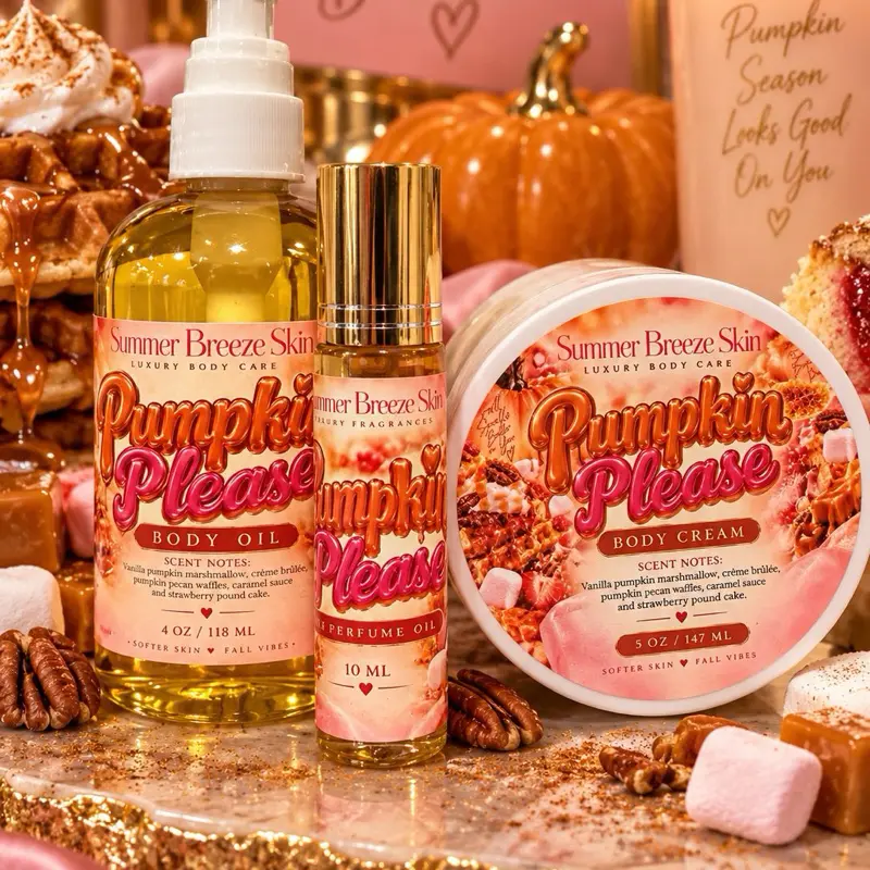 Body Care Bundles Comfortable fragrances Body Cream  and Body Scrub and body gloss oil Shea Vanilla
