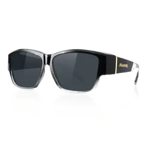 Meeloog Fashion Polarized Women's Fit Over Sunglasses with UV400 Protection, Lightweight TR90 Material, Comfortable Eyewear Fit for Glasses ST6470