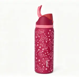 Owala 32Oz, FreeSip BPA-Free Sports Water Bottle, Insulated Stainless Steel Water Bottle with Straw, Great for Travel, Hot & Cold Retention, Suitable for Multiple Scenarios，Very, Very Red outdoorfun