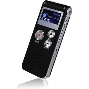 64GB Digital Voice Recorder Voice Activated Recorder for Lectures, Meetings, Portable Magnetic Voice Activated Recorder,Interviews Audio Mini Recorder Portable Tape Dictaphone with Playback, USB, MP3