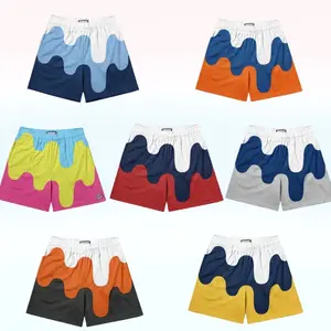 Melting Ice Cream Mesh Shorts | Lightweight Basketball Shorts | Breathable Summer Streetwear
