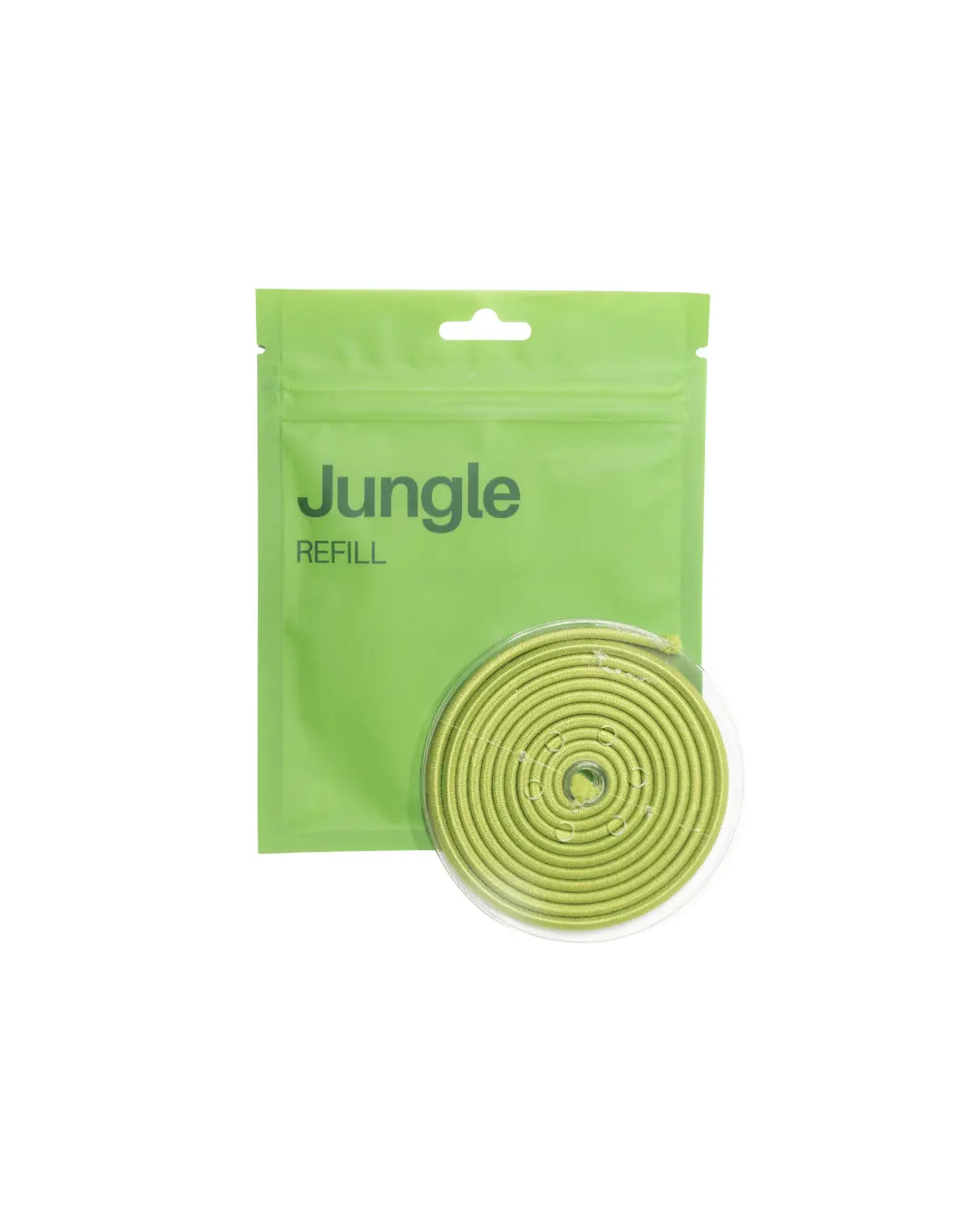 TIY Jungle Refill - 51 Inches Lime Green Customizable Hair Tie for Any Hair Type - 13x Stronger & 2x Stretchier Than Regular Hair Ties