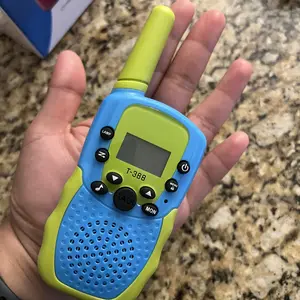 Family Walkie Talkies for Kids 3 Pack, Girls Toys Age 6-8 8-10 Birthday Gifts, Indoor Play, Outdoor Camping & Hiking, Toddler Walkie Talkies Age 3-5, Easy to Use, 22 Channels, 3 Miles Range, Toy, Girl Toy
