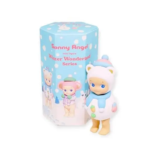 Winter Wonderland Mini Collectible Figure | Cute Desktop Ornament