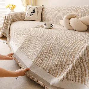 Classic Vintage Bohemian Sofa Cover, Soft Pet Friendly Couch Cover, Reversible Couch Cover, Stretch Sofa Cover, Elastic Sofa Slipcover, Bedroom Living Room Dining Room Furniture Protector, 1-4 Seater