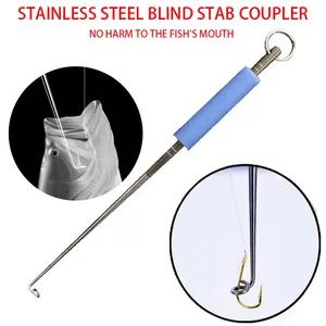 Stainless Steel Deep-Throat Hook Remover and Fish Extractor