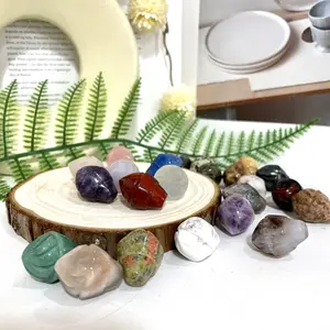 Different Maerail High Quality Natural Ice Cream Crystals 3 Counts Healing Stone Home decoration From IG Crystal