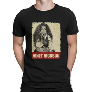 Gildan Shirt, Singers And Actors In The American Pop Music, Industry T Shirt, Men Cotton, Leisure T-Shirts, Collar Janet Jackson, Short Sleeve, Gift For Her