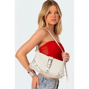 Marlie Faux Leather Shoulder Bag