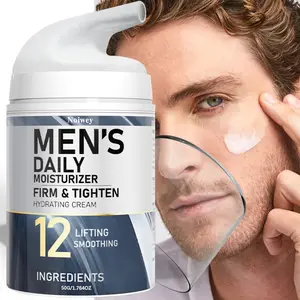 50G Men's Moisturizer Instant Lift Firms Moisturizing Face Cream, Instant Facial Lift Cream, Rich  VITAMIN E Caffeine jojoba oil,  Moisturizing, Brighten Skin,Make the skin look younge Brighten Skin, Softens Skin, Suitable as a gift for men