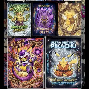 Pokémon Archive (Pika Anime)Fan Art Custom 8X6 Mini Poster for Anime Enthusiasts Only Verified Collection