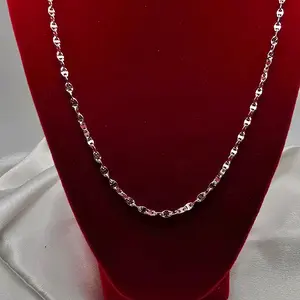 Sterling Silver Twisted Mariner Link Chain