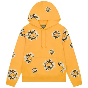 Denim Tears x CPFM Cactus Tears Wreath Hoodie Yellow