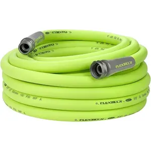 Flexzilla Garden Hose 5/8 in. x 50 ft, Heavy Duty, Lightweight, Drinking Water Safe, ZillaGreen ...