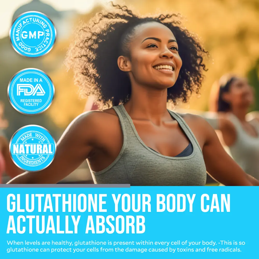 glutathione tablets 800 mg Liposomal Glutathione Setria® Antioxidant - 60 Capsules (30 Servings)