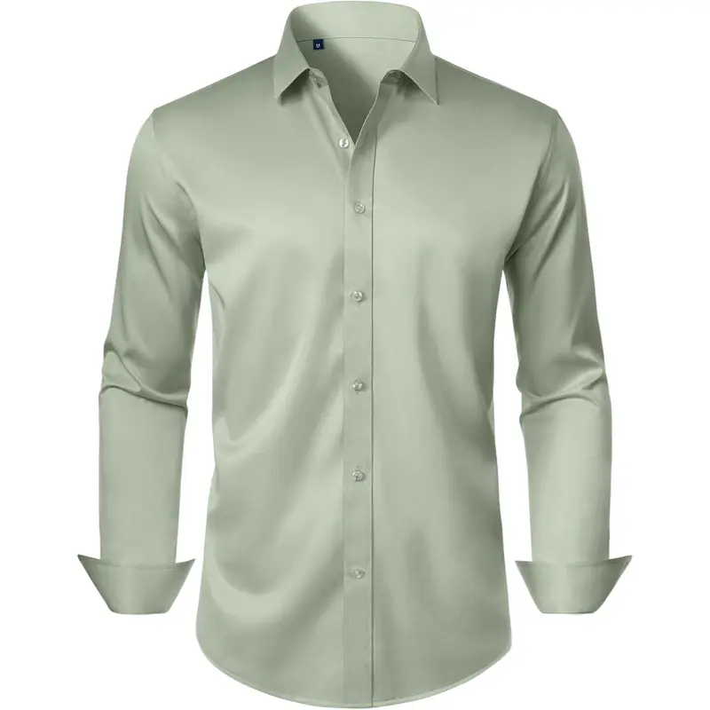 mens burgundy dress shirt - TikTok Shop
