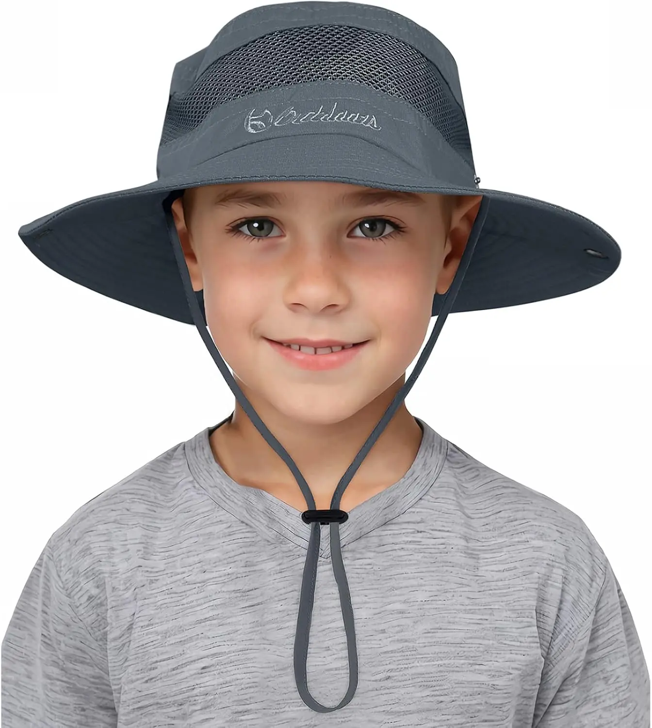 Sun hat for Girls Boys Outdoor Breathable Sun Protection UPF 50+ Cap Wide Brim Summer Beach Bucket hat