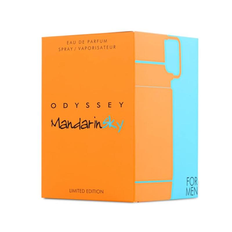 Armaf Odyssey Mandarin Sky Limited Edition for Men Eau de Parfum Spray, 3.4 Ounce