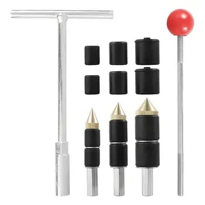 11pcs Emergency Pipe Sealing Kit, 304 Stainless Steel Hot Melt Sealing Tool, Durable Ppr Tube Sealing Pins, Ideal for Plumbing Materials
