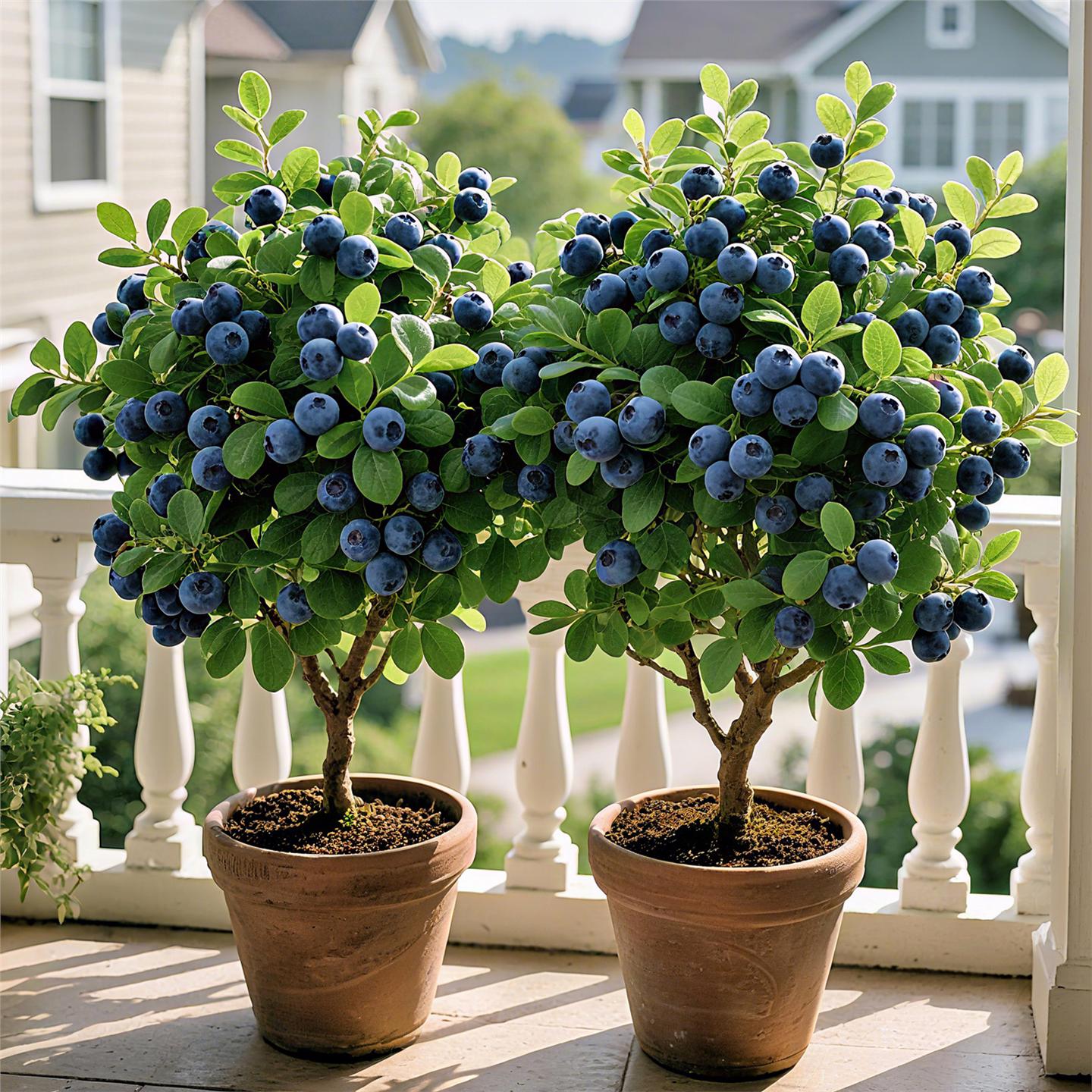 Blueberry Tree Seedlings – Bare Root Shipping – Strong Root System – Perennial Fruit Plants – Low Maintenance – Suitable for Containers or Ground Planting Sapling – Great for Beginners & Home Growing Compact Hardy