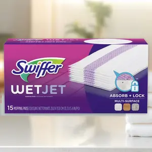 Swiffer WetJet Mop Pads Refill Unscented 24ct - Multi-Surface Cleaning Pads, Unscented, 24ct, for WetJet Mop, Easy to Use, Value Refill