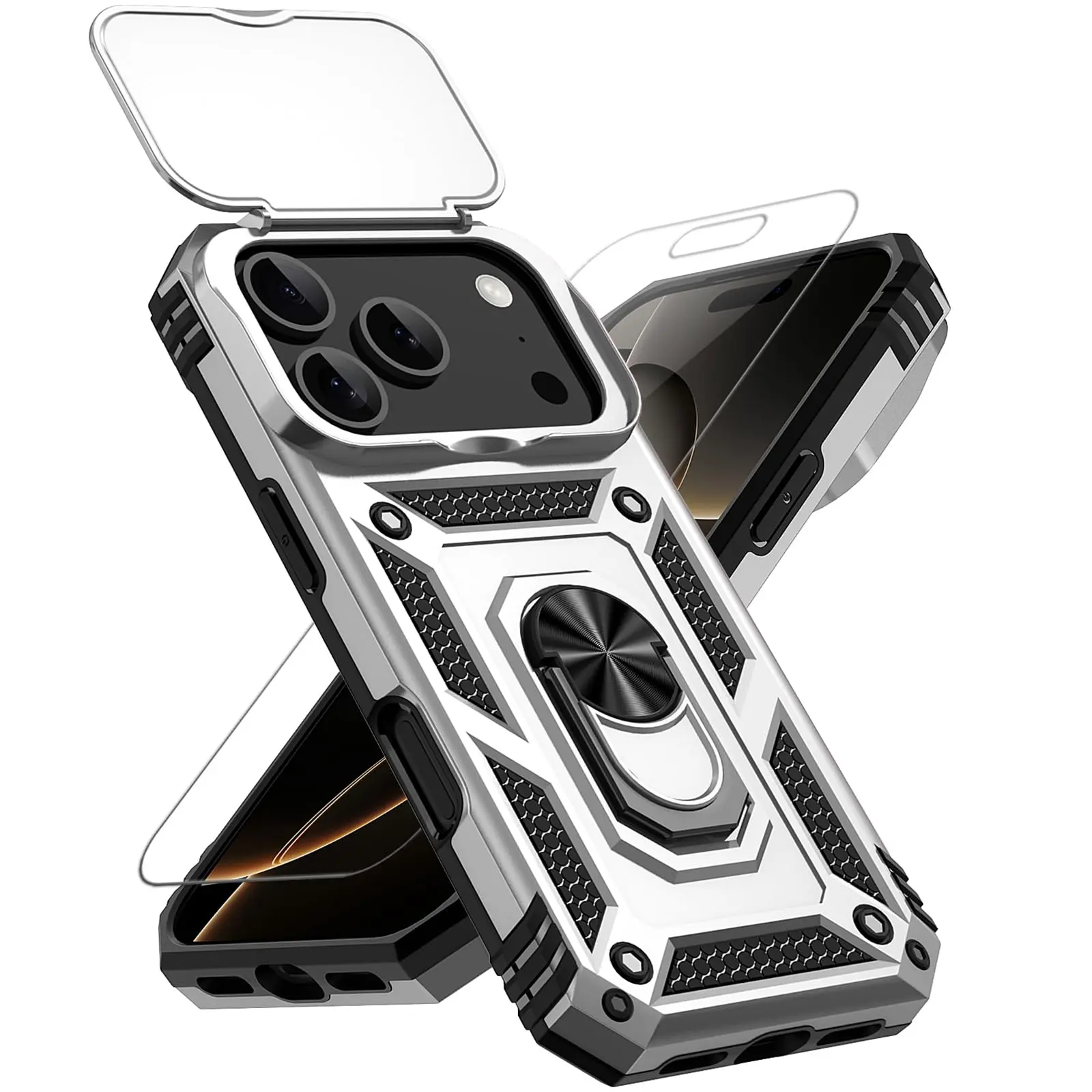 Silver w/ Slide Camera 2nd gen. Military Grade