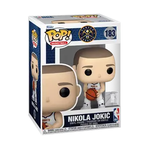 Funko Pop! Denver Nuggets - Nikola Jokic (White Denver Nuggets Jersey) #183 Collectible Pop Vinyl Figure