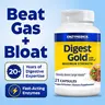 Digest Gold™ | Maximum-strength enzymes quickly break down large meals, converting food into fuel* | Reduces occasional gas, bloating and indigestion* | America’s #1 best-selling digestive enzyme formula+ 