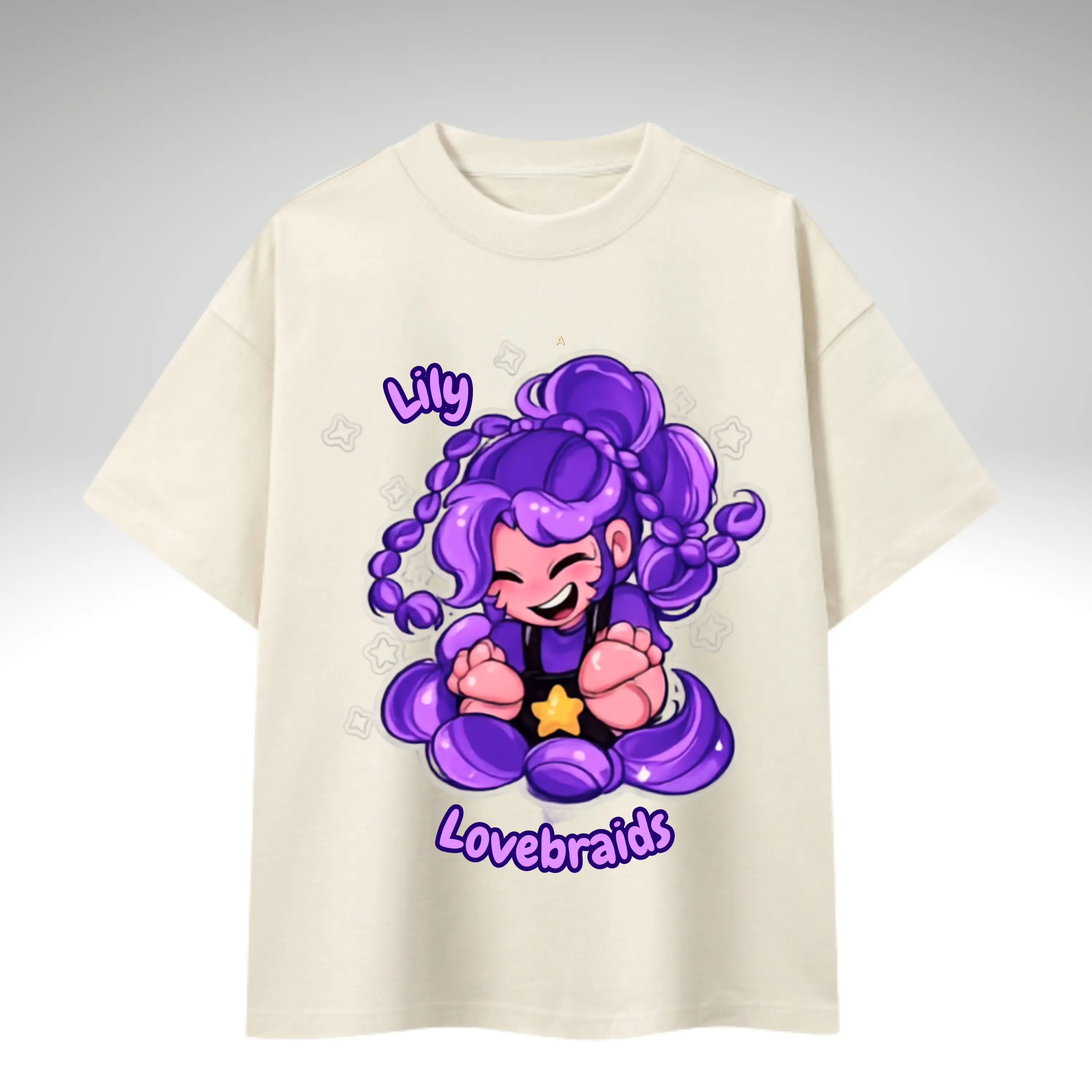 Lily Lovebraids Inspired T-Shirt, Cute Horror Game Graphic Tee, Retro Indie Gamer Shirt, Creepy Cartoon Character Tee, Spooky Gaming Fan Gift.