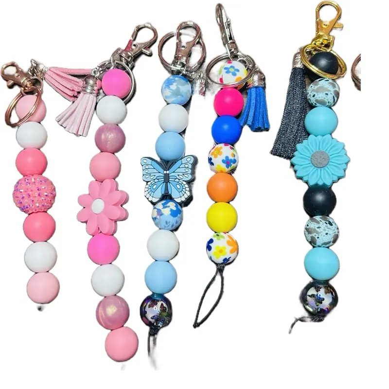 Handmade Beaded Keychains