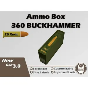 Ammo Storage Box 360 Buckhammer 20 Rounds
