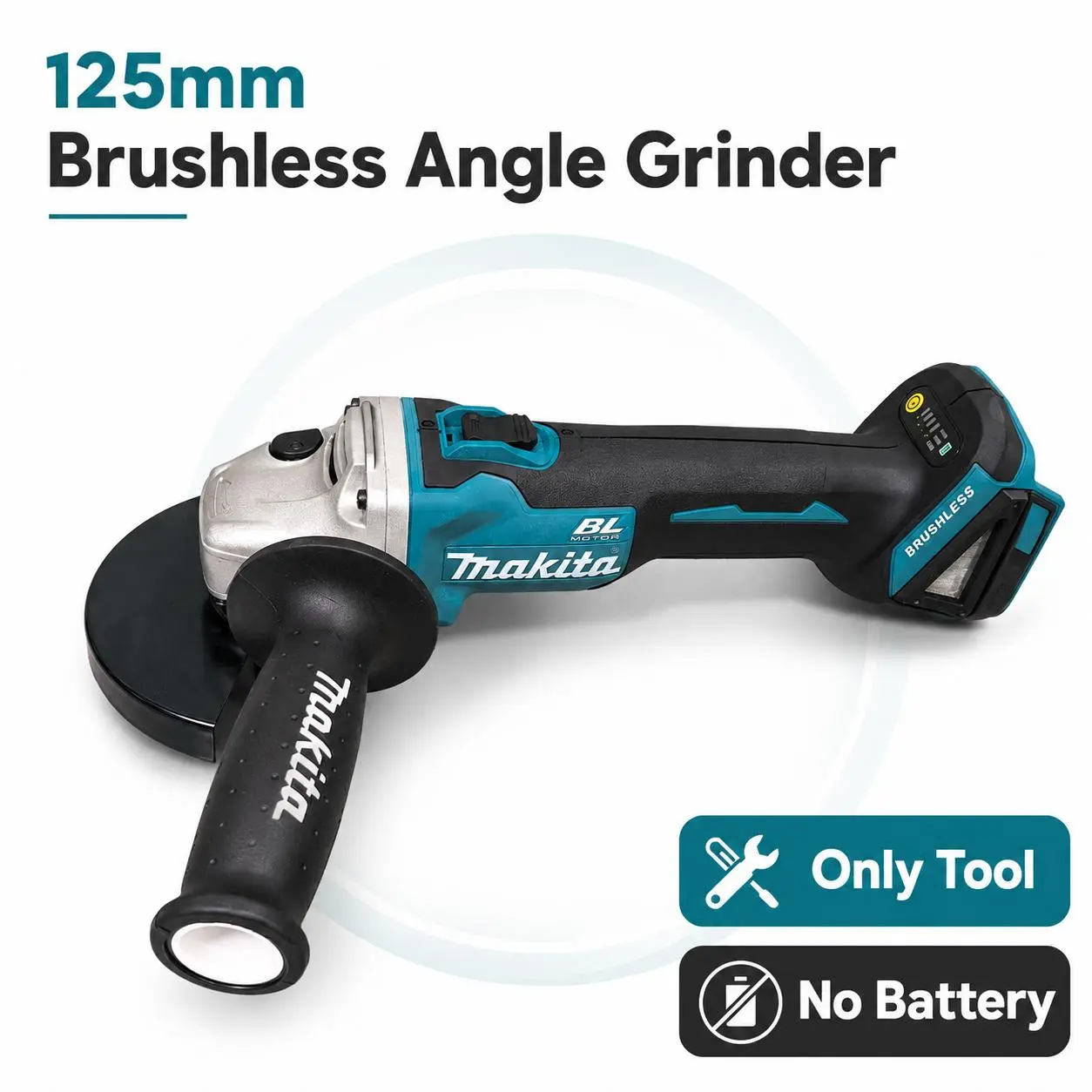 Efficient Makita Electric Goddess DGA404 125MM Cordless Angle Grinder: Brushless Variable Speed Cutting Machine