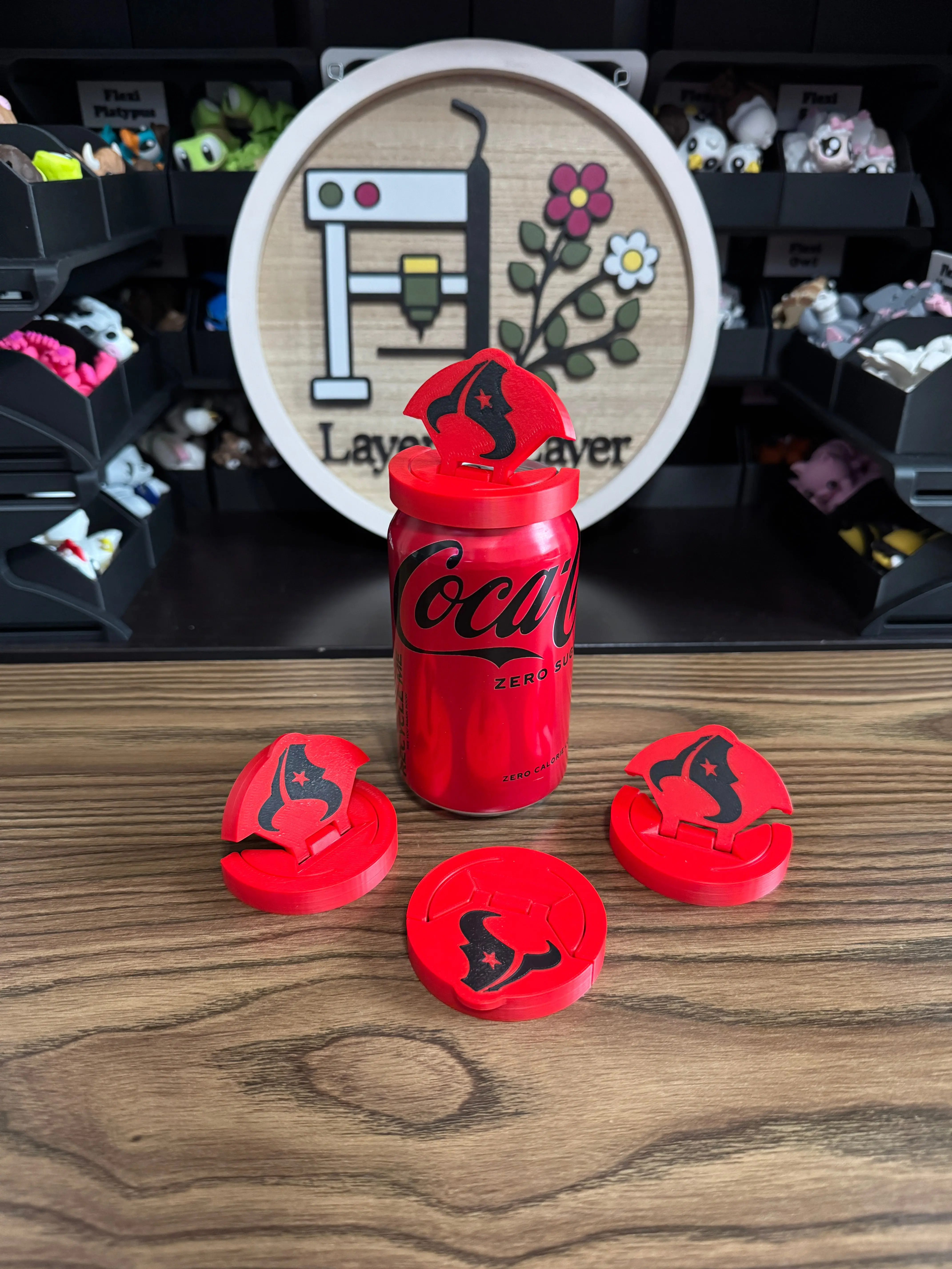 Battle Red Can Caps Battle Red Can Caps