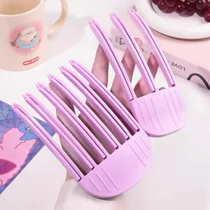 2-Piece Set High Volume Root Lift Comb Hair Clips, Volumizing Hair Clip, Hairpin, No-Mark Front Bangs Styling Tool, Hair Styling Tools, Lightweight Portable Beauty Accessory for Dynamic Hairstyle, Daily Use & Salons