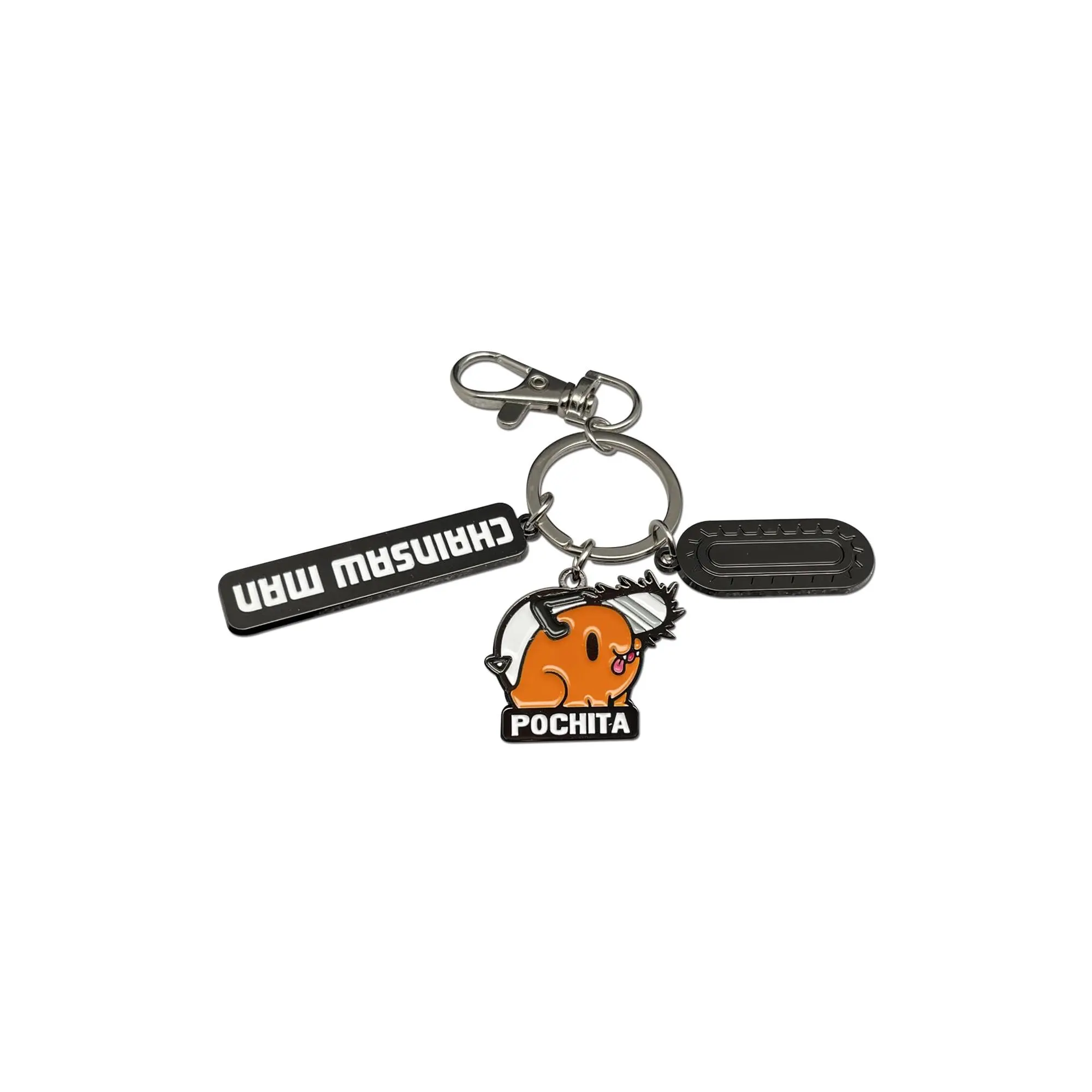 Chainsaw Man - Pochita Three Metal Charms Keychain