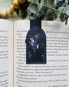 Fourth Wing Violet and Xaden Cozy Magnetic Bookmark - Unique High-Quality Designs for Book Lovers & Booktok Readers - Perfect Gift for Her - Submerge into the Bookish World with Magnet Closure