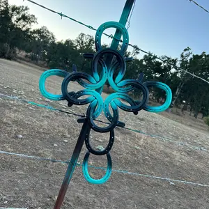 Horseshoe Multi-Color Cross