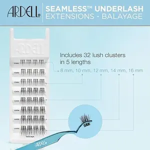 Ardell Seamless Underlash Extensions - Balayage, Up To 5 Applications, 32 ct, 1-pack Eyelashes Makeup