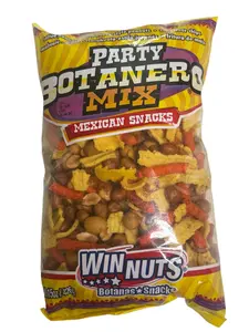 Winnuts Party Botanero Mix Mexican Snack Mix with Peanuts & Corn Snacks – 15 oz (426 g)