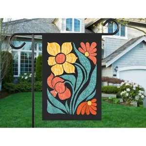Retro 8647 Subtle House Garden Flag, Social Justice Human Rights Feminist Yard Decor flag
