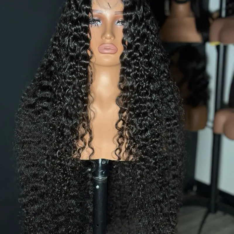 40” Customized Hairline and Bleached Knots 13*4 HD Wig