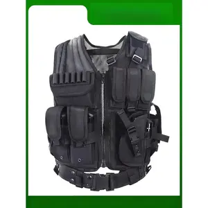 600D High-Density Polyester Breathable Mesh Sports Vest, Double-Layered Tear-Resistant Fabric, Highly Durable And Multiple Pockets