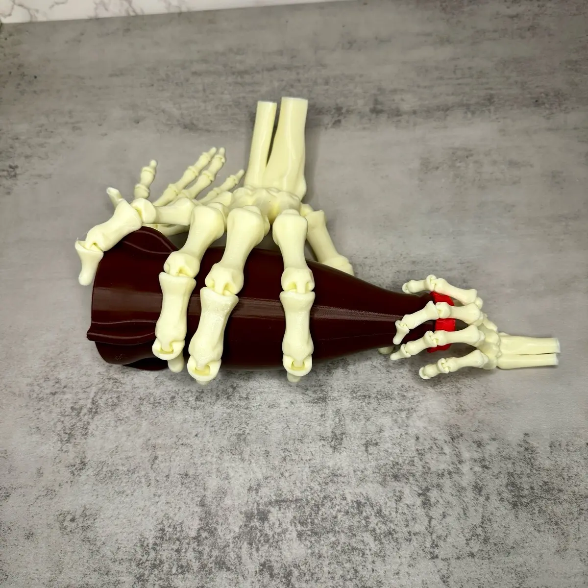 Flexi Skeleton Halloween Hand Decoration